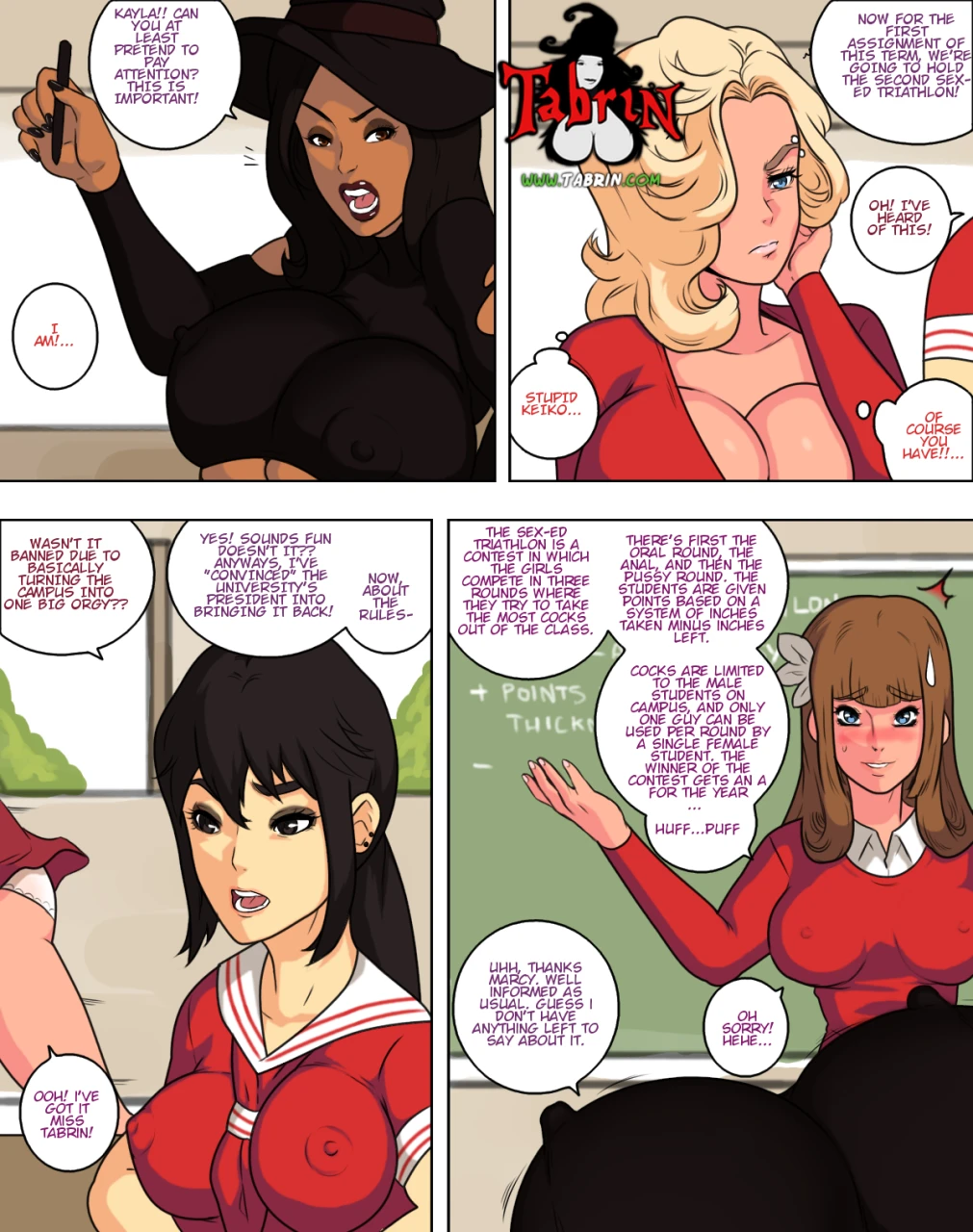 Tabrin-Fellatio-University